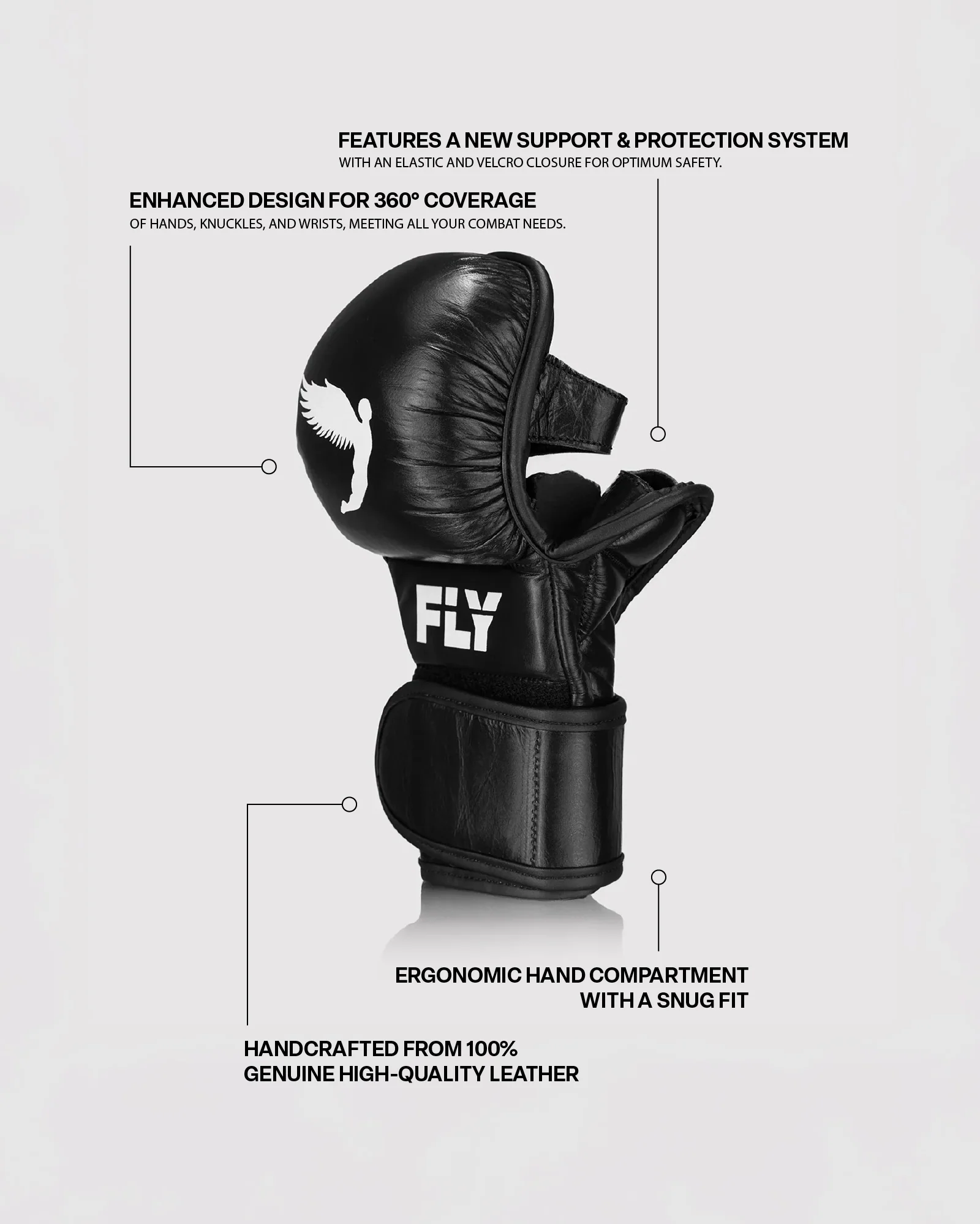 Shadow M 2.0 MMA Gloves - Image 3