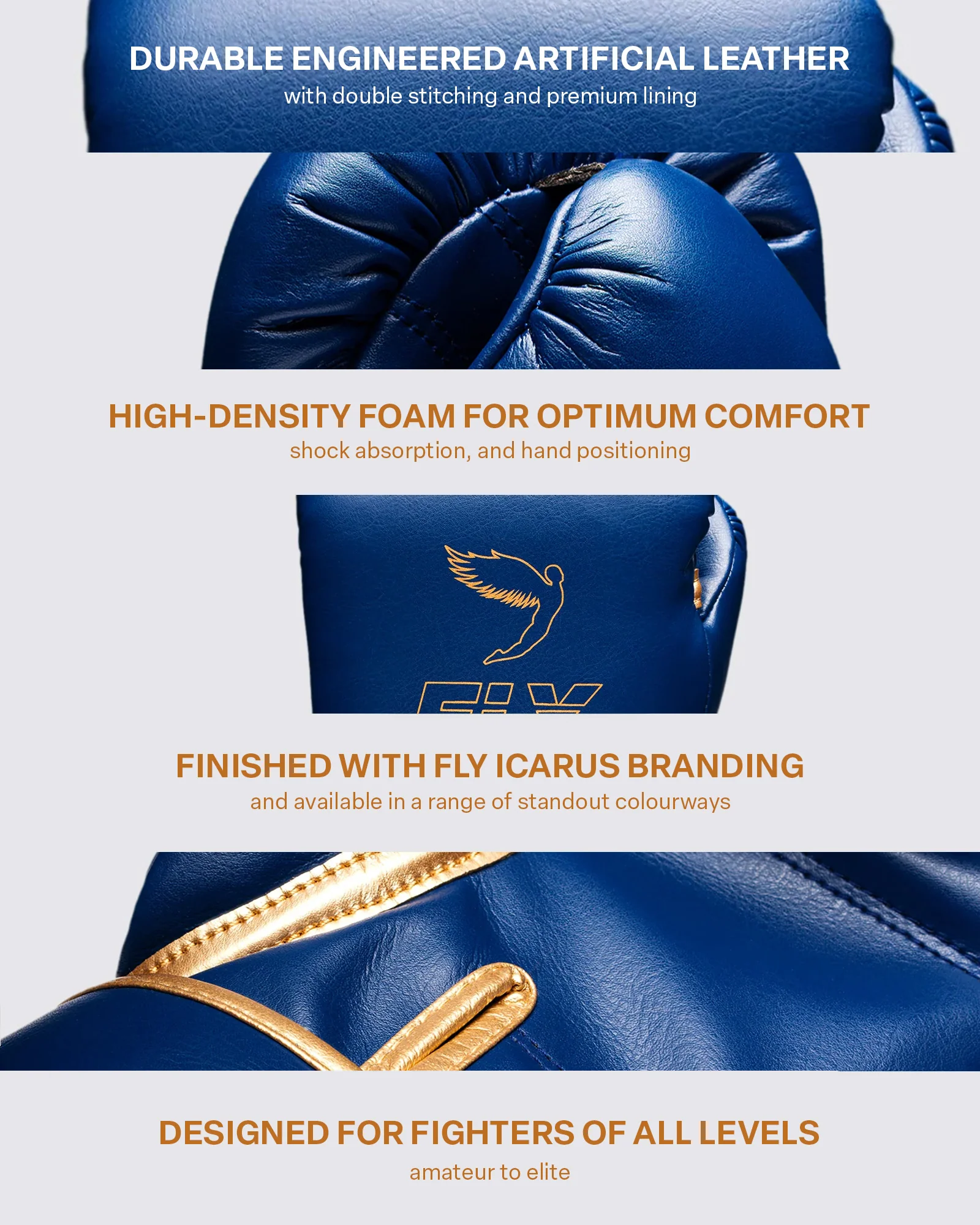 Superloop Pro X 2 Gloves Space Blue - Image 7