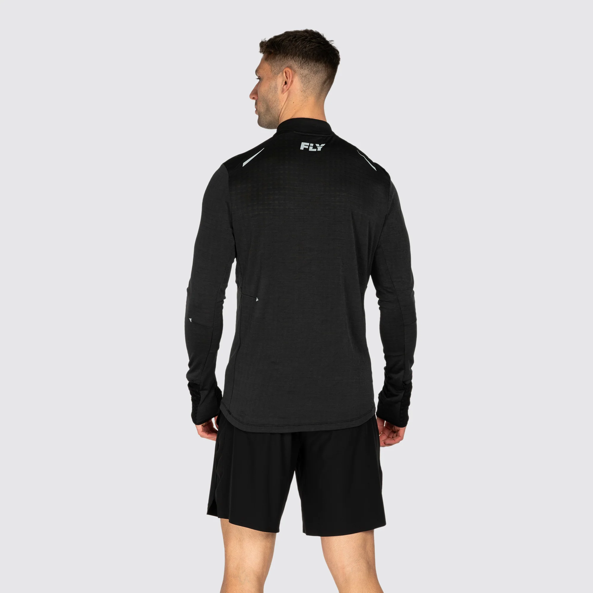 Tempo 1/4 Zip Warm Weight Running Top - Image 2