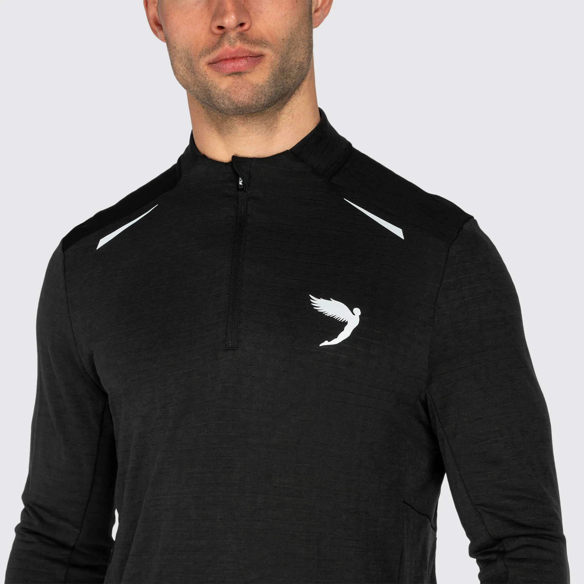 Tempo 1/4 Zip Warm Weight Running Top - Image 4
