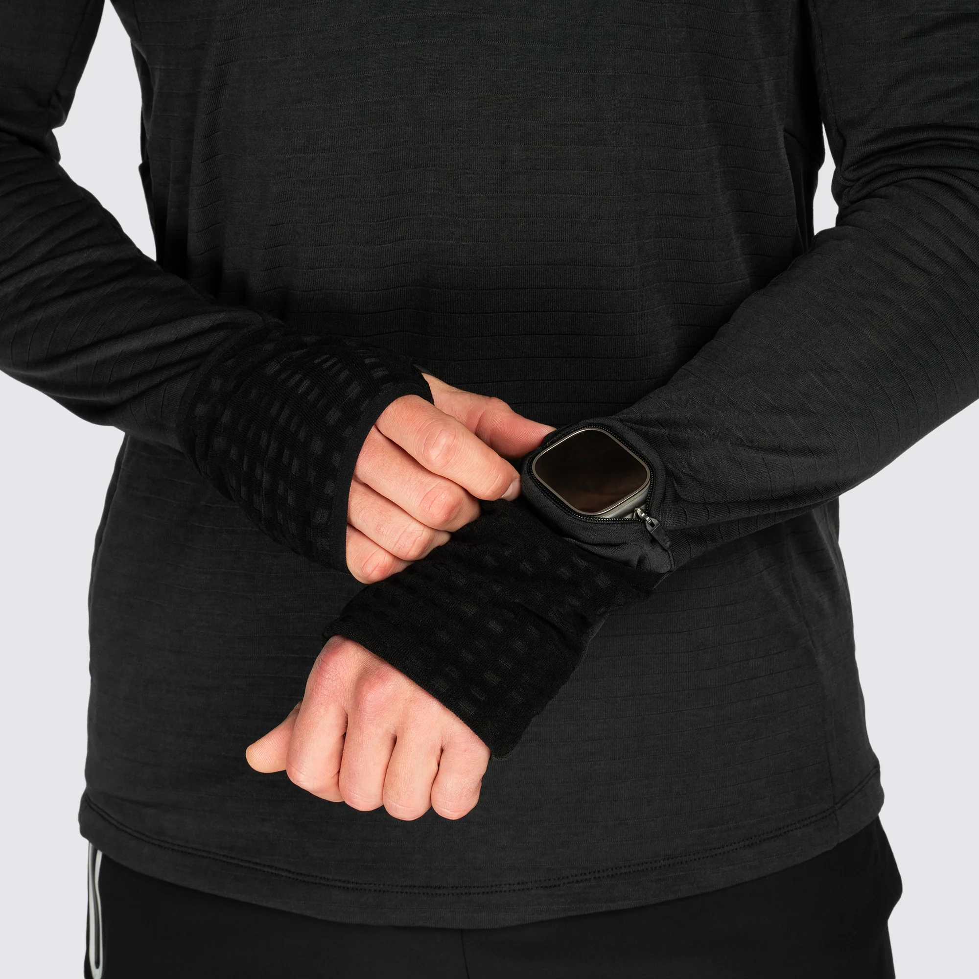 Tempo 1/4 Zip Warm Weight Running Top - Image 6