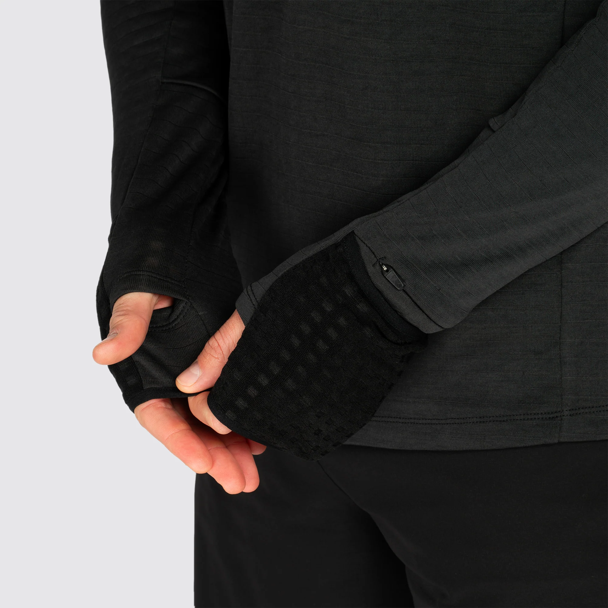 Tempo 1/4 Zip Warm Weight Running Top - Image 7