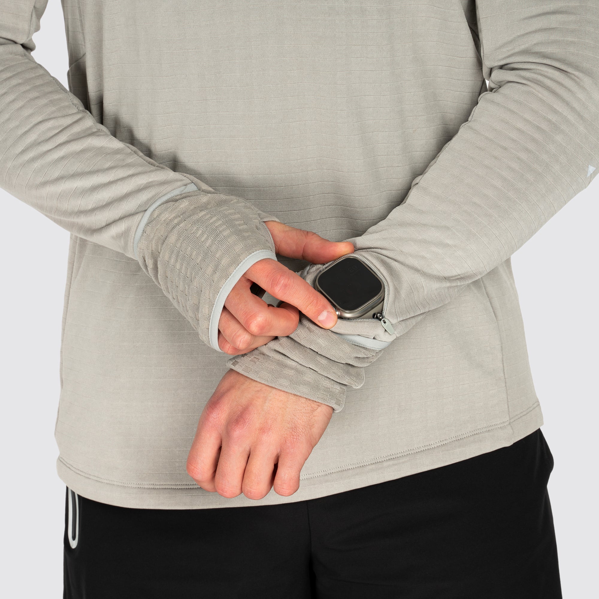 Tempo 1/4 Zip Warm Weight Running Top - Image 6