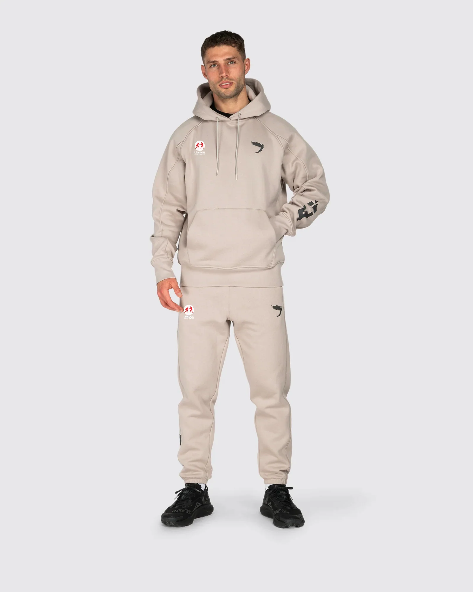 Undisputed Relaxed Fit Hoodie Fly X London Shootfighters - Image 4