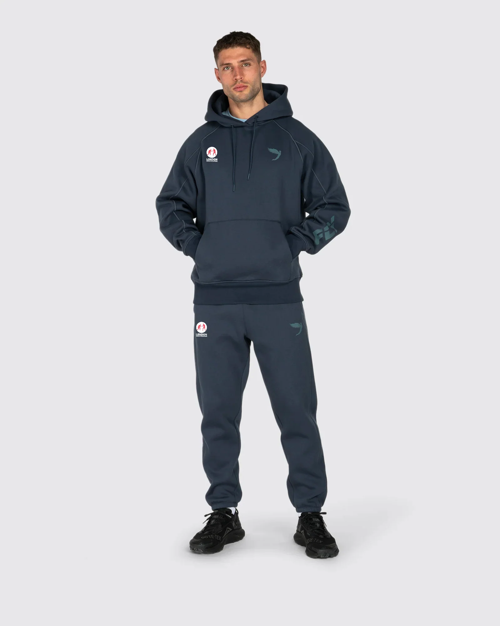 Undisputed Relaxed Fit Hoodie Fly X London Shootfighters - Image 4